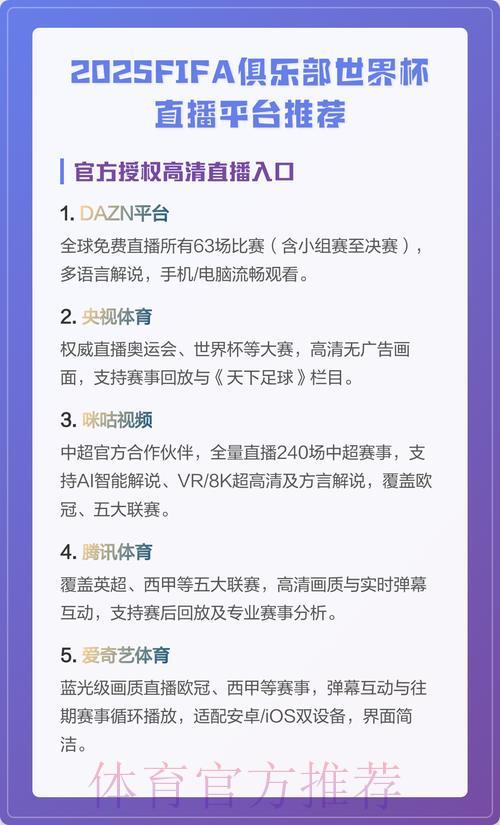 世界杯直播平台全攻略:最权威入口地址排行推荐 世界杯直播平台全攻略:最权威入口地址排行推荐
